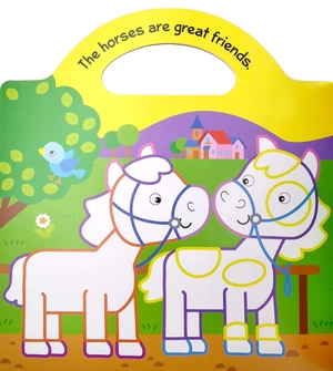 bộ my pony & me sticker & colour 3 - Ảnh 5
