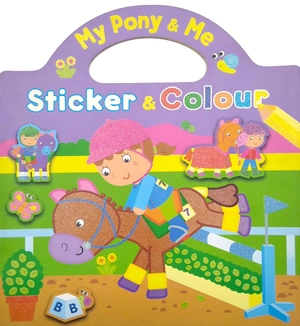 bộ my pony & me sticker & colour 4 - Ảnh 3