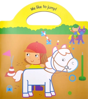 bộ my pony & me sticker & colour 4 - Ảnh 4