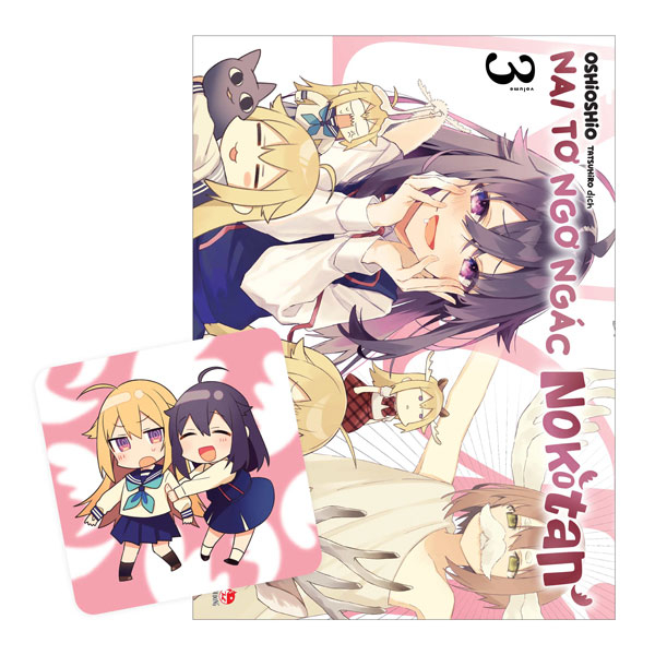 Bộ Nai Tơ Ngơ Ngác Nokotan - Tập 3 - Tặng Kèm Lót Ly