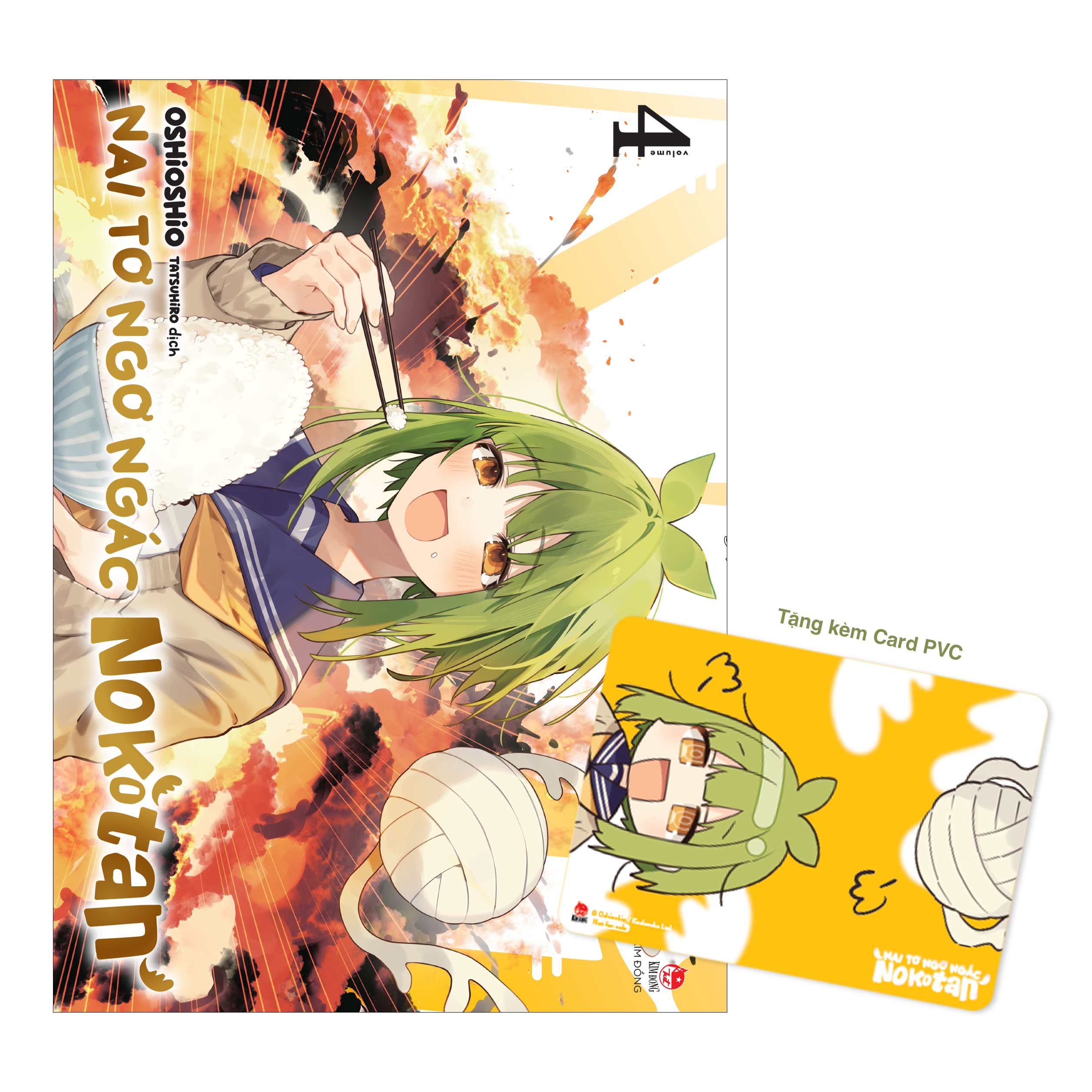 Bộ Nai Tơ Ngơ Ngác Nokotan - Tập 4 - Tặng Kèm Card PVC - Ảnh 2