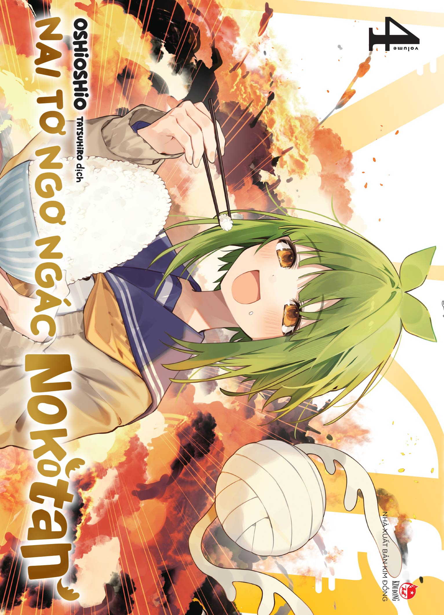 Bộ Nai Tơ Ngơ Ngác Nokotan - Tập 4 - Tặng Kèm Card PVC - Ảnh 3