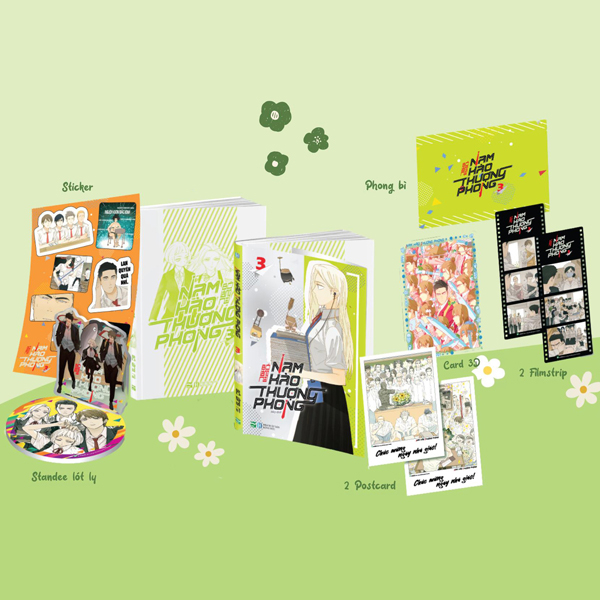 Bộ Nam Hào Thượng Phong - Tập 3 - Bản Sưu Tầm - Tặng Kèm Sticker + Card 3D + Phong Bì + Set 2 Filmstrip + Set 2 Postcard + Standee Lót Ly