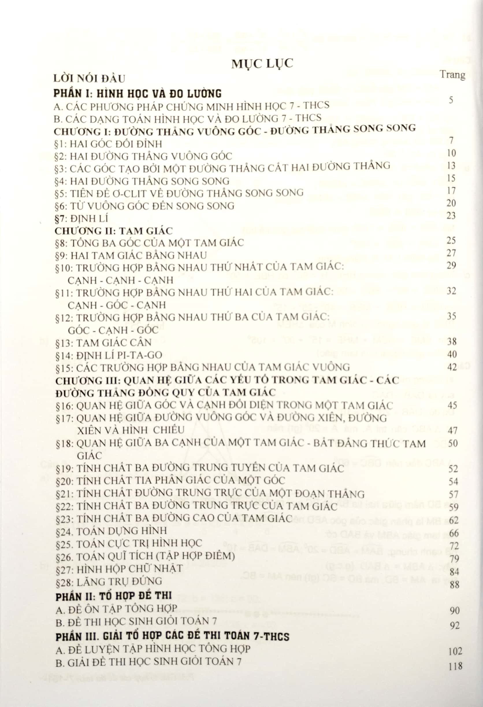 Bộ Nâng Cao Toán Lớp 7 - Tập 2 - Ảnh 3