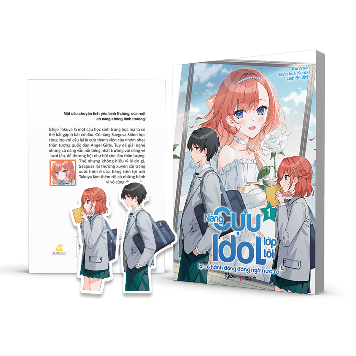 bộ nàng cựu idol lớp tôi lại có hành động đáng ngờ nữa rồi - tập 1 - tặng kèm 2 bookmark - Ảnh 2