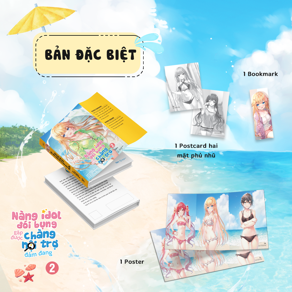 Bộ Nàng Idol Đói Bụng Gặp Được Chàng Nội Trợ Đảm Đang - Tập 2 - Bản Đặc Biệt - Tặng Kèm Bookmark Hai Mặt + Postcard Hai Mặt Phủ Nhũ + Poster - Ảnh 2