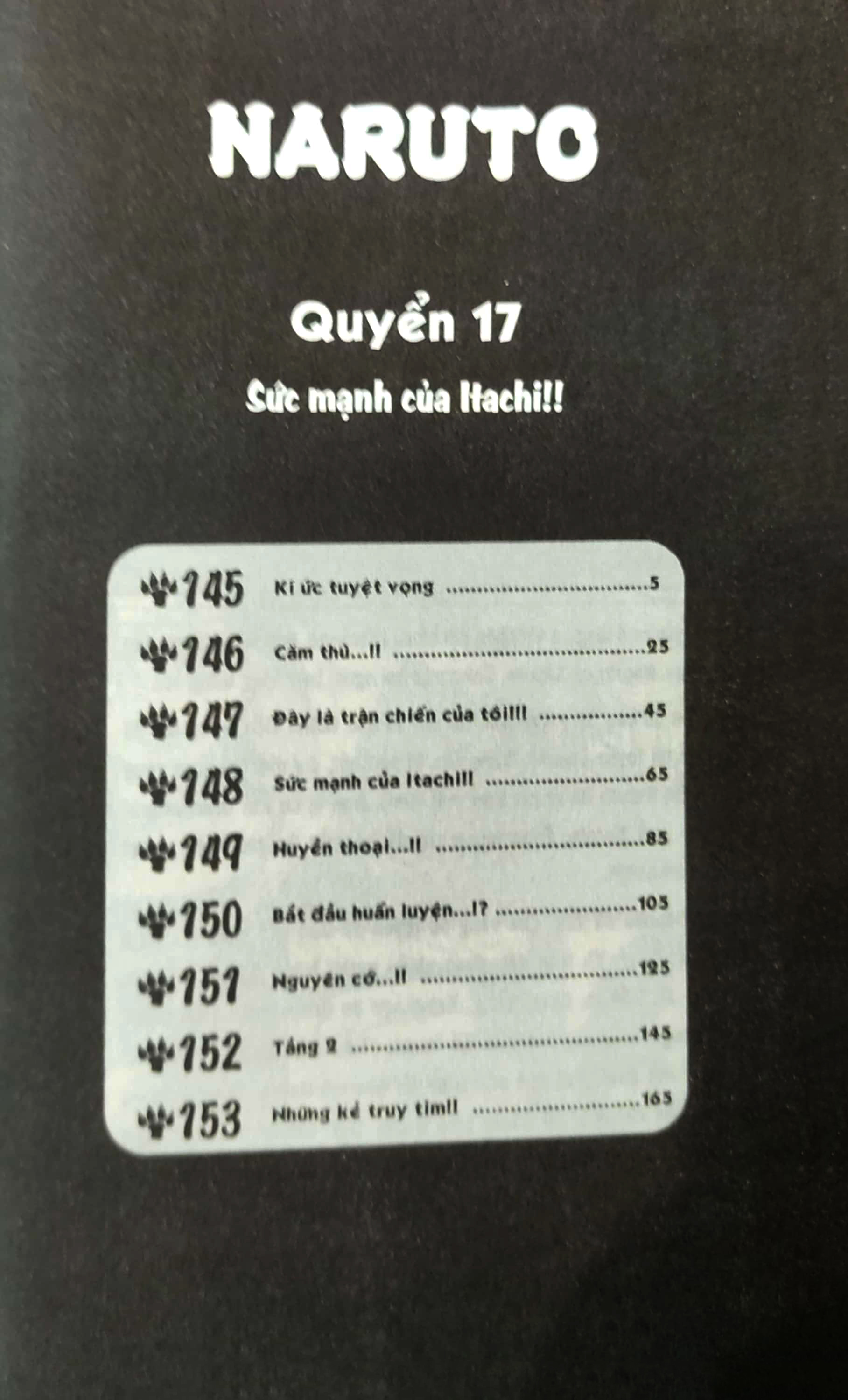 bộ naruto - tập 17 - sức mạnh của itachi!! (tái bản 2022) - Ảnh 3
