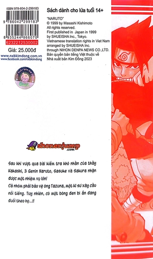 bộ naruto - tập 2 - vị khách khó ưa (tái bản 2022) - Ảnh 8