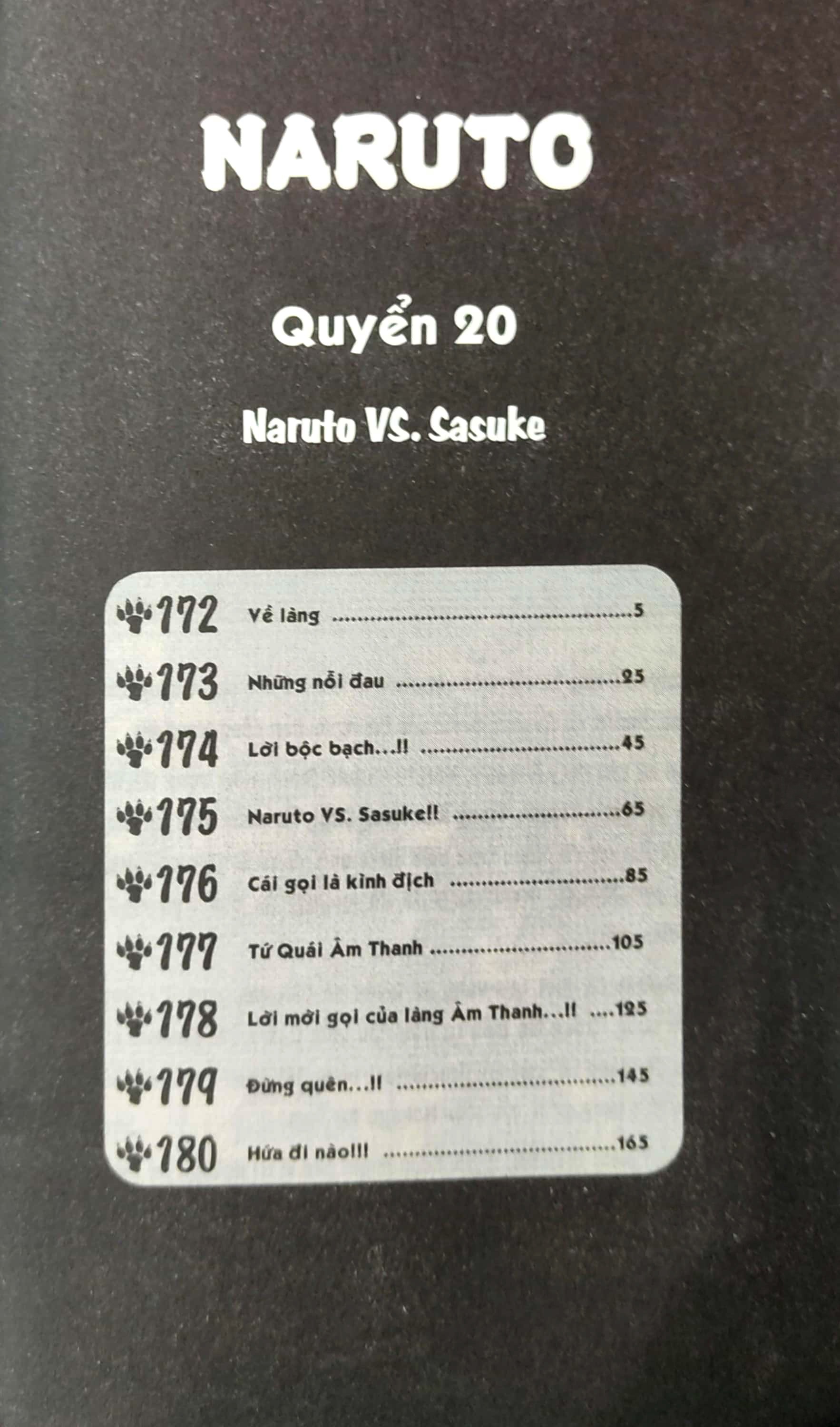 Bộ Naruto - Tập 20 - Naruto Vs. Sasuke!! (Tái Bản 2025) - Ảnh 3