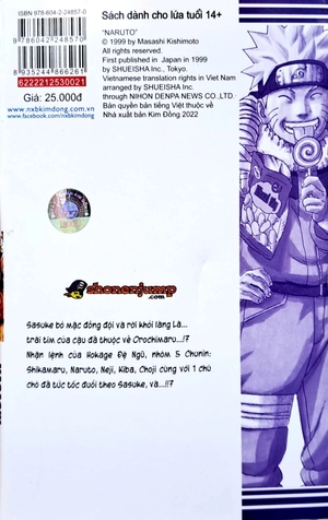 bộ naruto - tập 21 - không thể tha thứ!! (tái bản 2022) - Ảnh 8