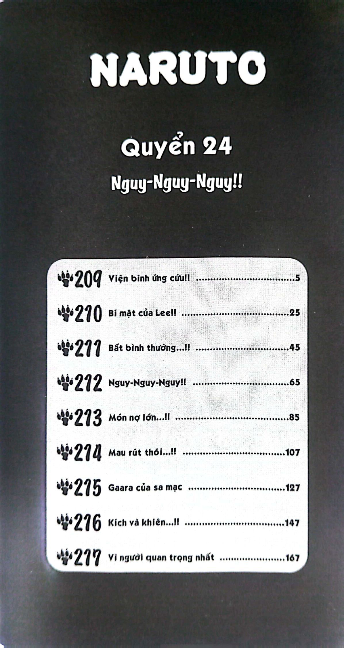 bộ naruto - tập 24 - nguy-nguy-nguy!! (tái bản 2022) - Ảnh 3