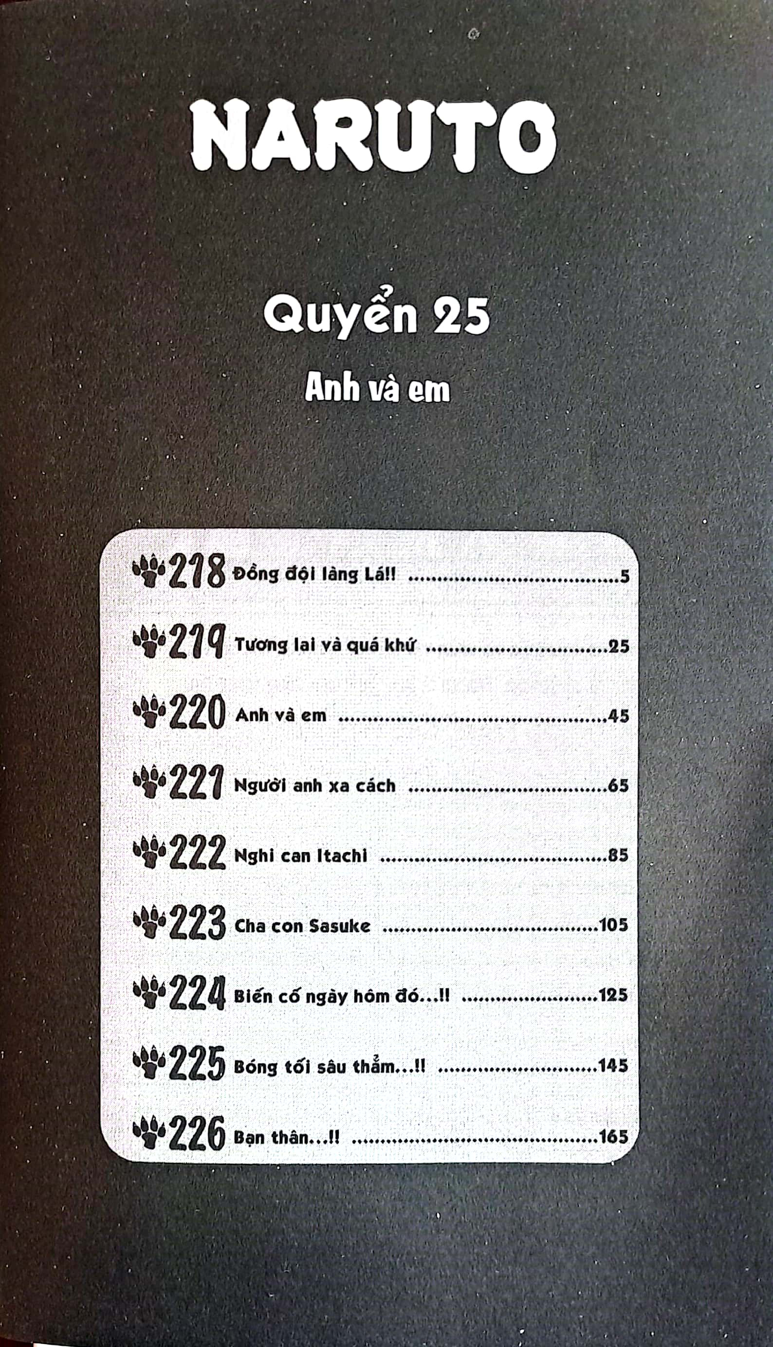 bộ naruto - tập 25 - anh và em (tái bản 2022) - Ảnh 3