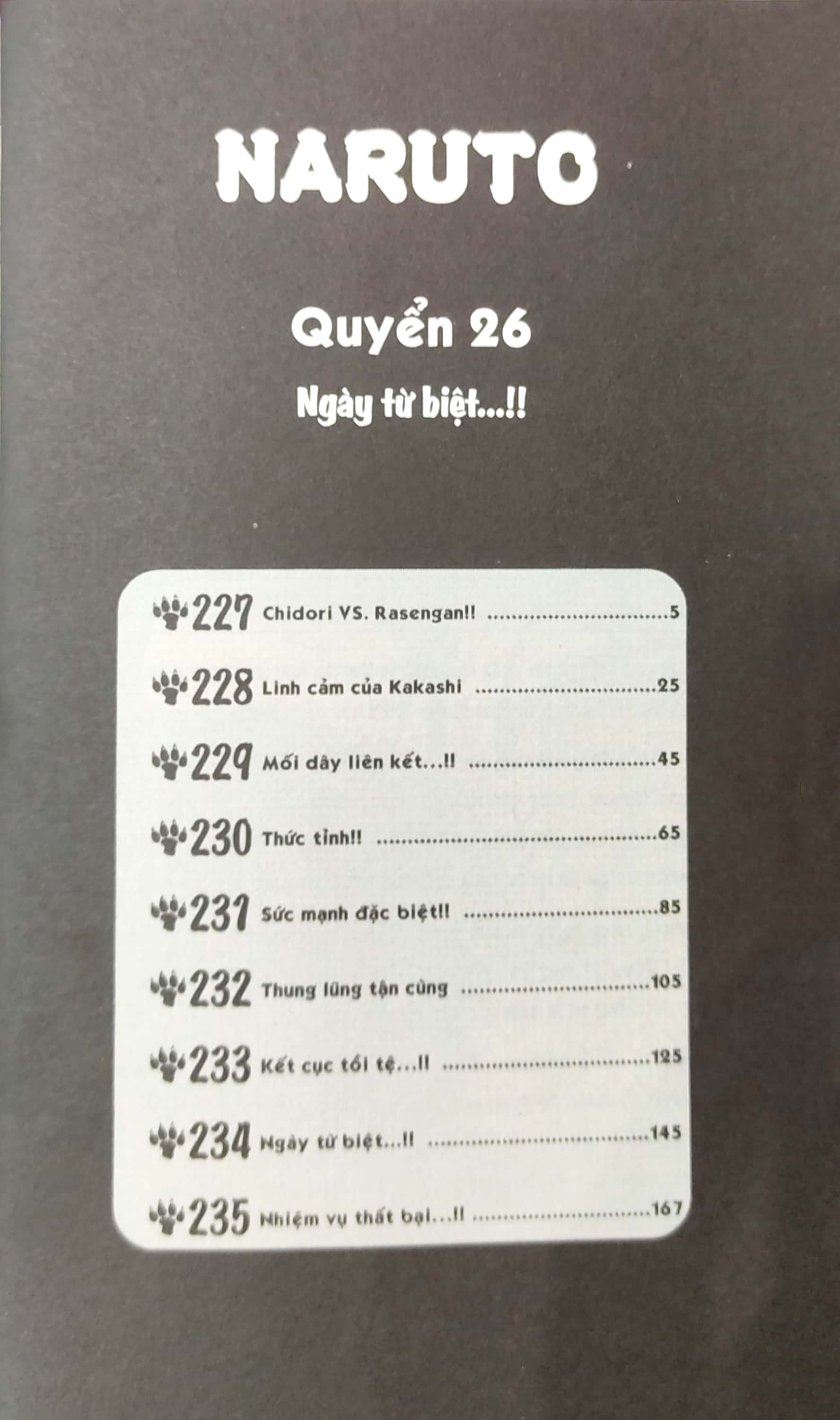 bộ naruto - tập 26 - ngày từ biệt…!! (tái bản 2022) - Ảnh 3