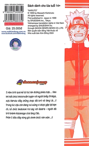 bộ naruto - tập 28 - naruto về làng!! (tái bản 2022) - Ảnh 10