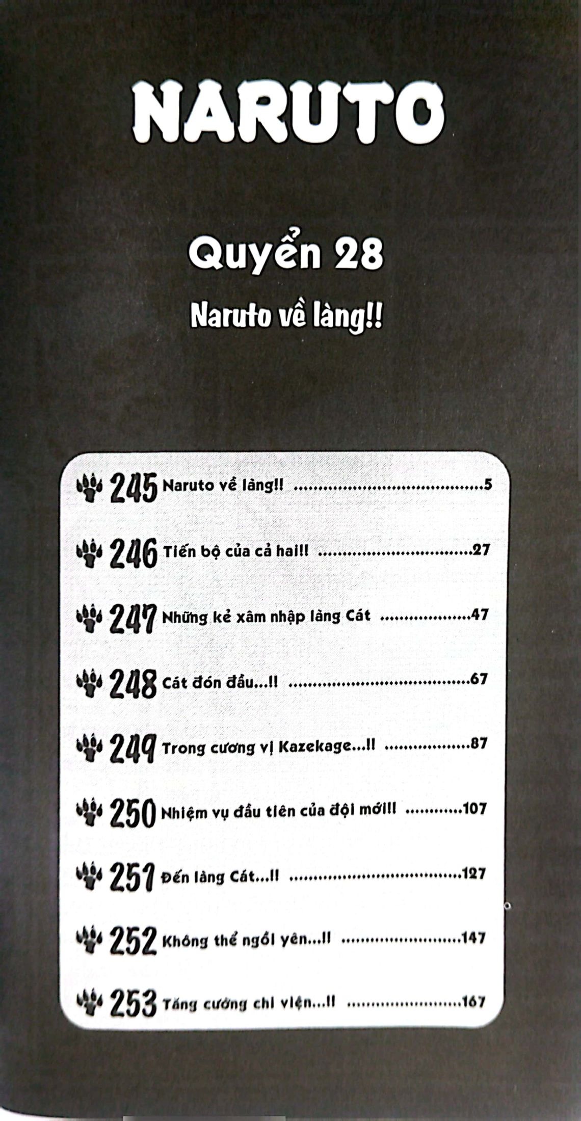 Bộ Naruto - Tập 28 - Naruto Về Làng!! (Tái Bản 2025) - Ảnh 3