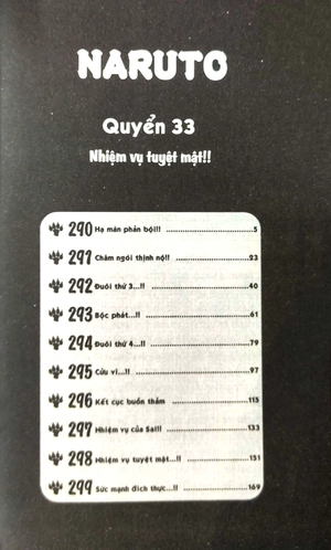 bộ naruto - tập 33 - nhiệm vụ tuyệt mật…!! (tái bản 2022) - Ảnh 3