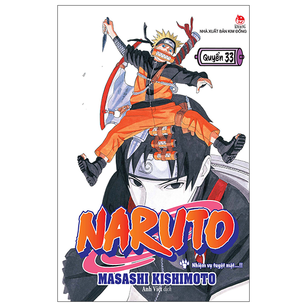 Bộ Naruto - Tập 33 - Nhiệm Vụ Tuyệt Mật…!! (Tái Bản 2025)