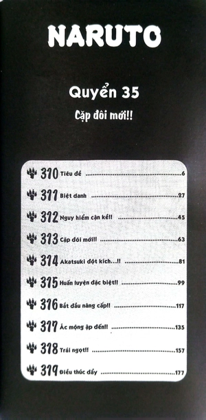 bộ naruto - tập 35 - cặp đôi mới!! (tái bản 2022) - Ảnh 3