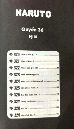 bộ naruto - tập 36 - đội 10 (tái bản 2022) - Ảnh 3
