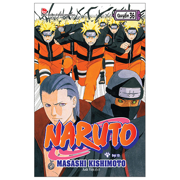Bộ Naruto - Tập 36 - Đội 10 (Tái Bản 2025)