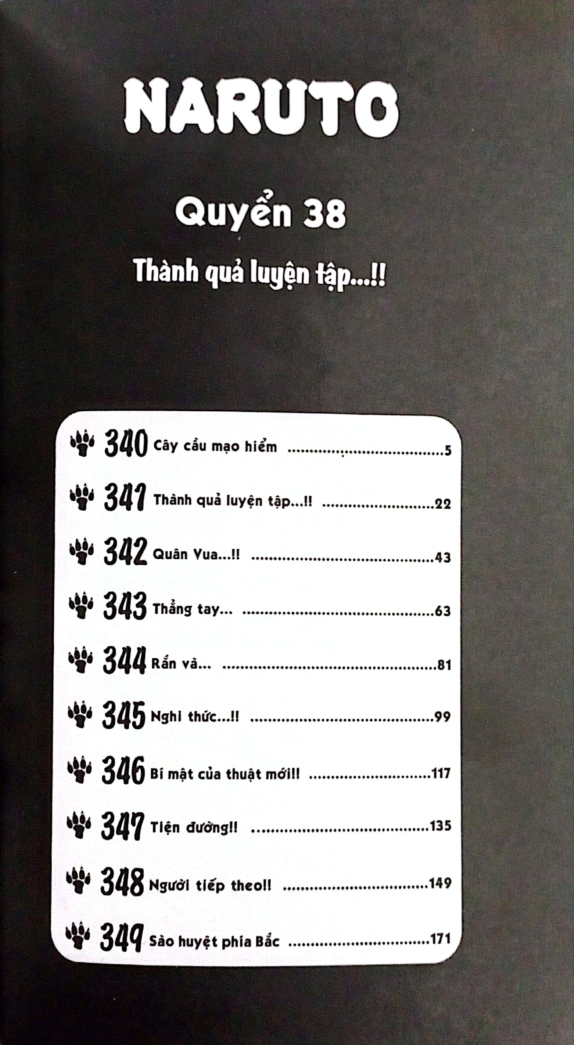 Bộ Naruto - Tập 38 - Thành Quả Luyện Tập…!! (Tái Bản 2025) - Ảnh 3