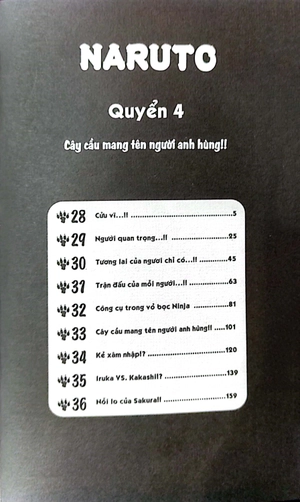 bộ naruto - tập 4 - cây cầu mang tên người anh hùng!! (tái bản 2022) - Ảnh 3