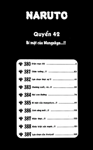 bộ naruto - tập 42 - bí mật của mangekyo…!! (tái bản 2022) - Ảnh 3