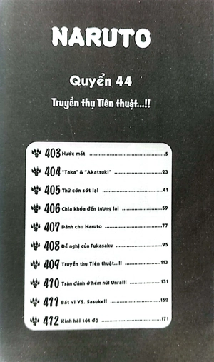 bộ naruto - tập 44 - truyền thụ tiên thuật…!! (tái bản 2022) - Ảnh 3