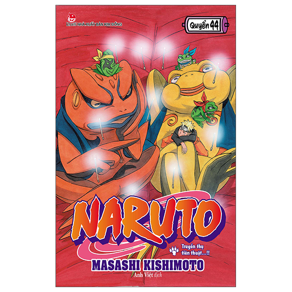 Bộ Naruto - Tập 44 - Truyền Thụ Tiên Thuật…!! (Tái Bản 2025)