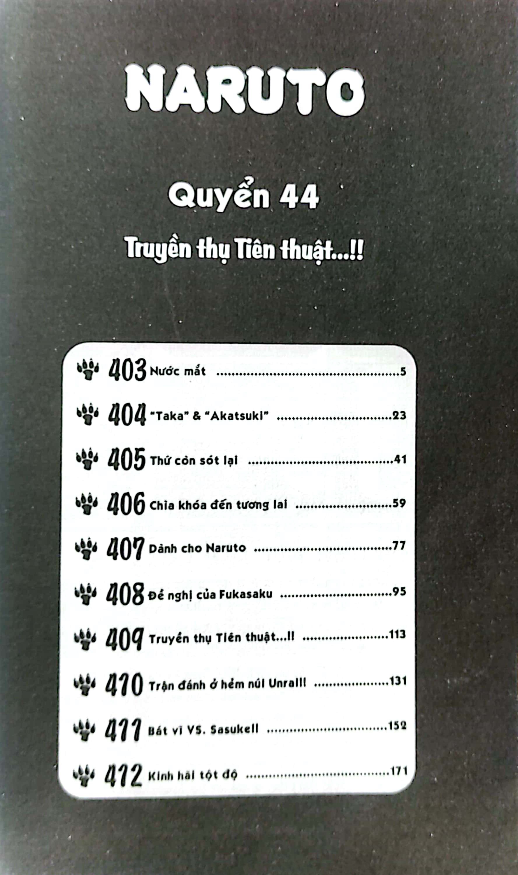 Bộ Naruto - Tập 44 - Truyền Thụ Tiên Thuật…!! (Tái Bản 2025) - Ảnh 3