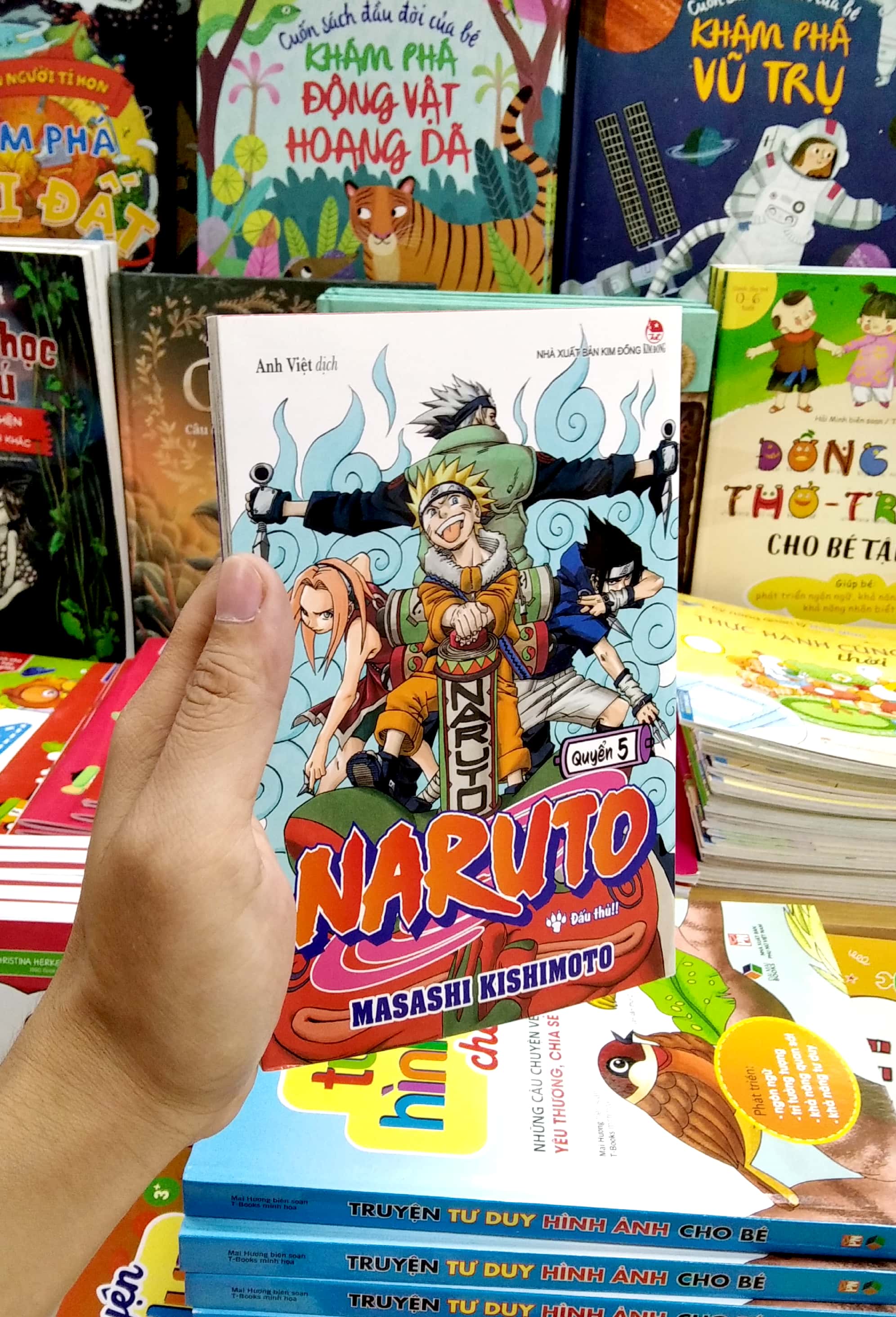 bộ naruto - tập 5 - đấu thủ!! (tái bản 2022) - Ảnh 5