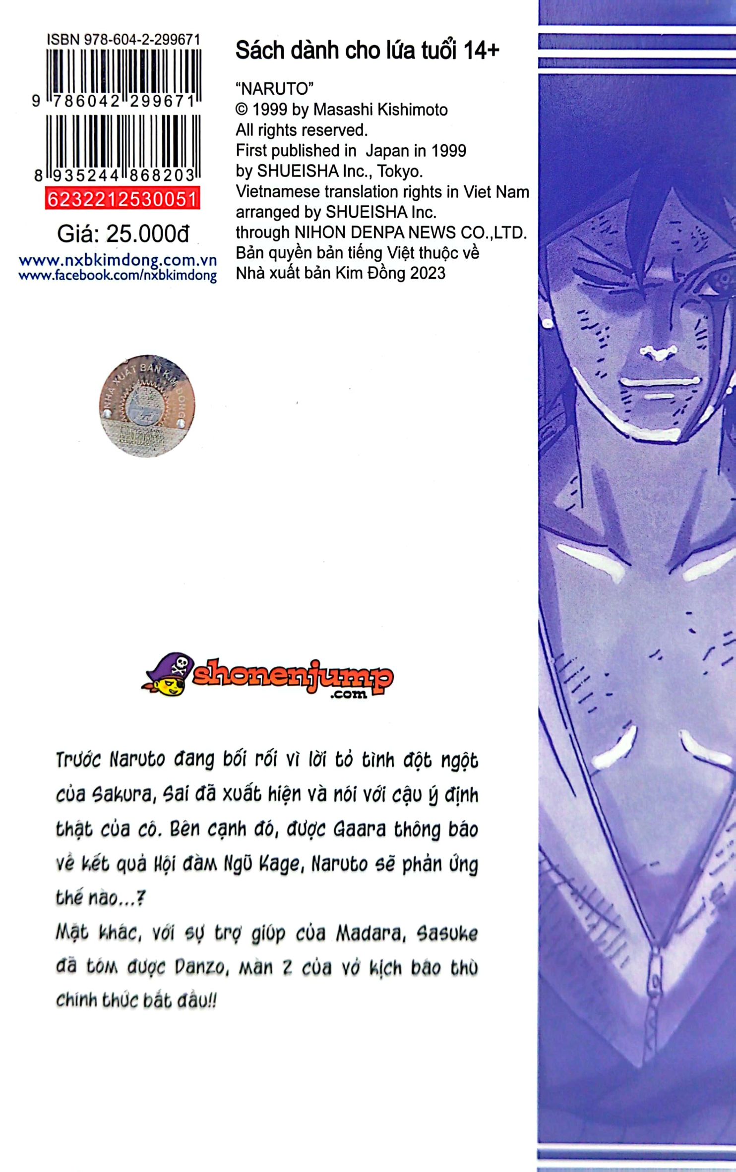 bộ naruto - tập 51 - sasuke vs. danzo…!! (tái bản 2022) - Ảnh 8