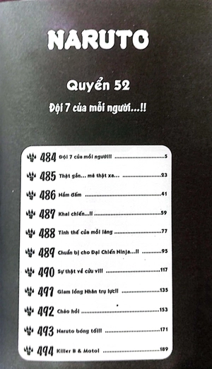 bộ naruto - tập 52 - đội 7 của mỗi người!! (tái bản 2022) - Ảnh 3