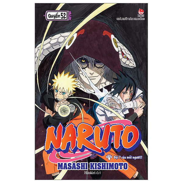 Bộ Naruto - Tập 52 - Đội 7 Của Mỗi Người!! (Tái Bản 2025)