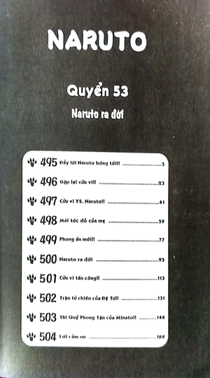 bộ naruto - tập 53 - naruto ra đời (tái bản 2022) - Ảnh 3