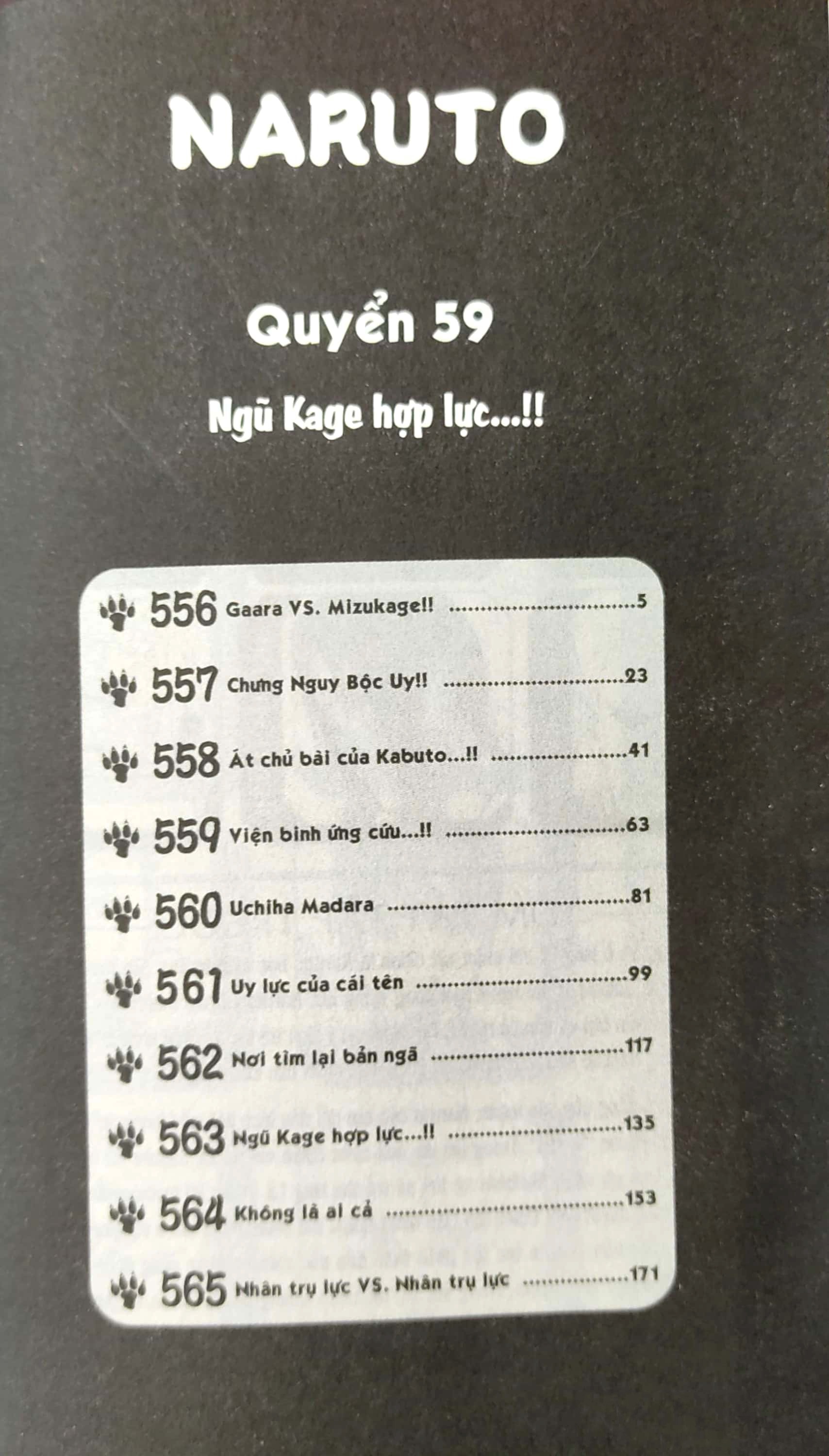 Bộ Naruto - Tập 59 - Ngũ Kage Hợp Lực…!! (Tái Bản 2025) - Ảnh 3