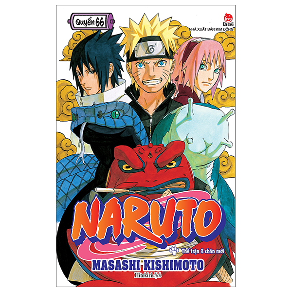 Bộ Naruto - Tập 66 - Thế Trận 3 Chân Mới (Tái Bản 2025)