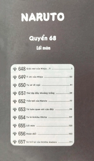 bộ naruto - tập 68 - lối mòn (tái bản 2022) - Ảnh 3