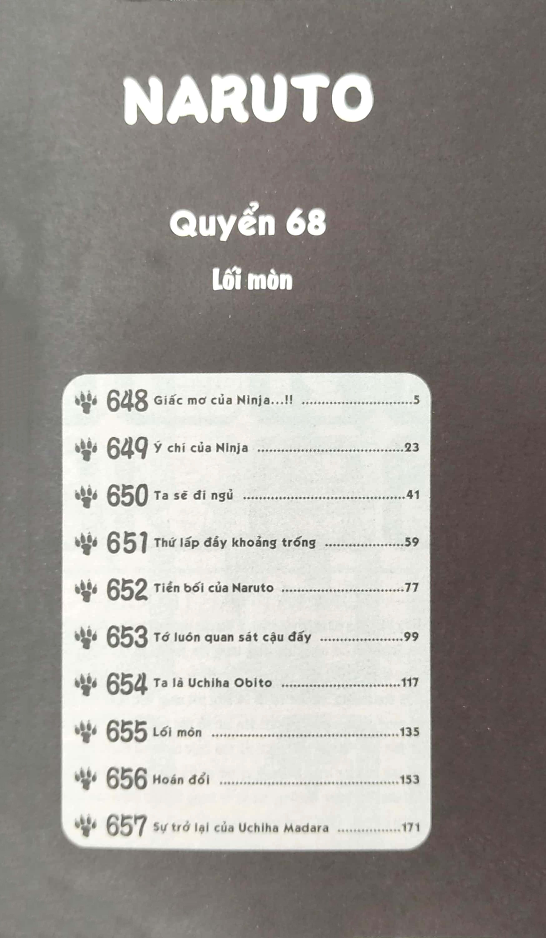 Bộ Naruto - Tập 68 - Lối Mòn (Tái Bản 2025) - Ảnh 3