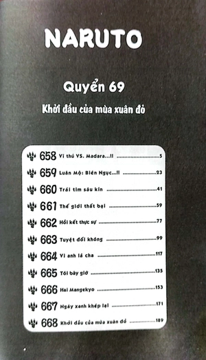 bộ naruto - tập 69 - khởi đầu của mùa xuân đỏ (tái bản) - Ảnh 4