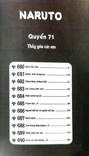 bộ naruto - tập 71 - thầy yêu các em (tái bản 2023) - Ảnh 3