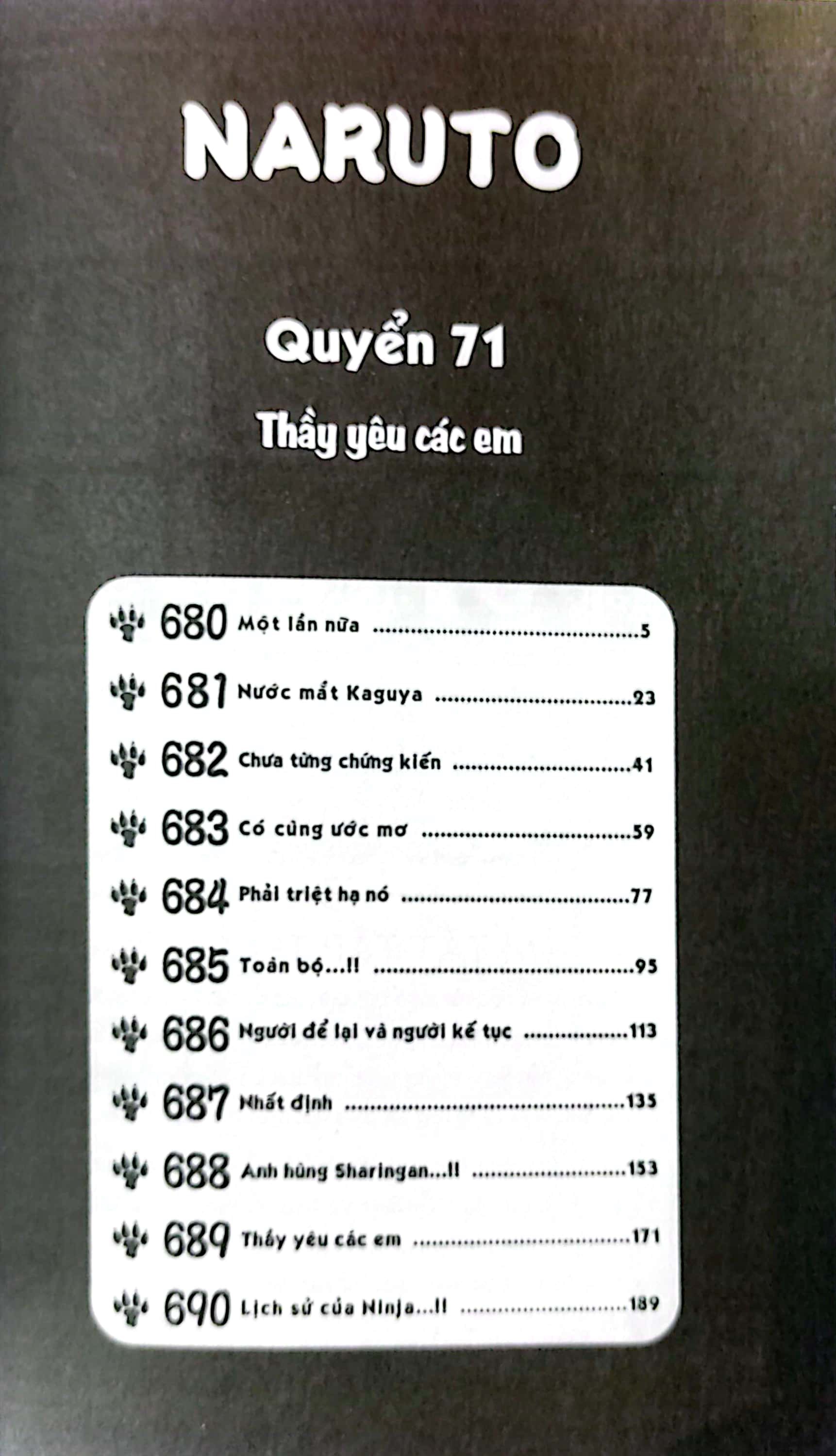 Bộ Naruto - Tập 71 - Thầy Yêu Các Em (Tái Bản 2025) - Ảnh 3