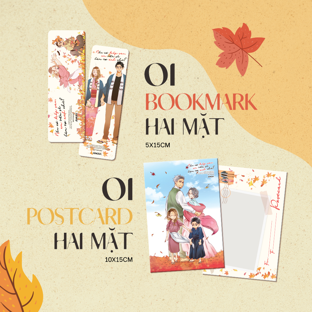 bộ nếu có kiếp sau, em vẫn sẽ làm vợ anh chứ? - tập 1 - tặng kèm bookmark hai mặt + postcard hai mặt - Ảnh 3
