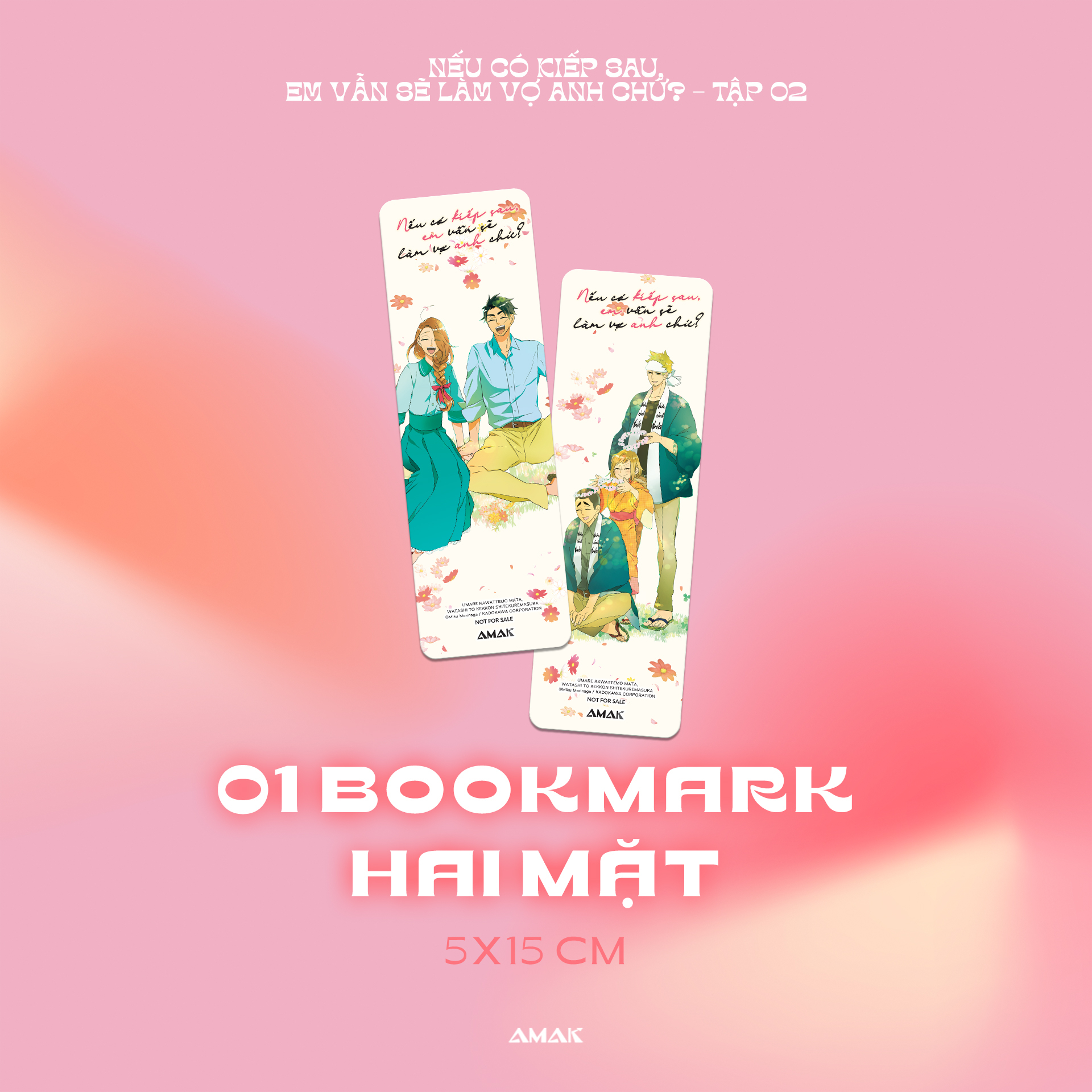 bộ nếu có kiếp sau, em vẫn sẽ làm vợ anh chứ? - tập 2 - tặng kèm bookmark hai mặt + postcard hai mặt - Ảnh 4