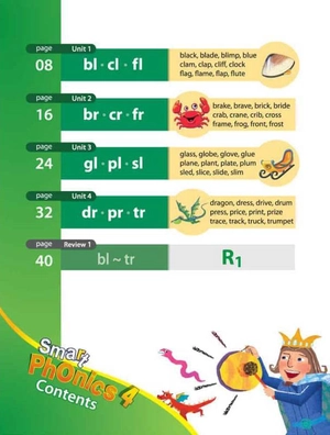 bộ new smart phonics 4 student book - Ảnh 3