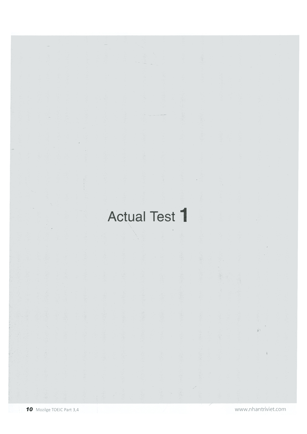 bộ new toeic actual test part 3,4 (kèm cd) - Ảnh 4