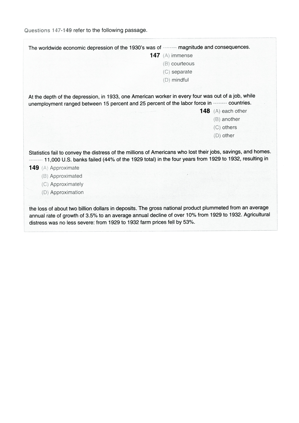 bộ new toeic actual test part 5,6 (không cd) - Ảnh 11