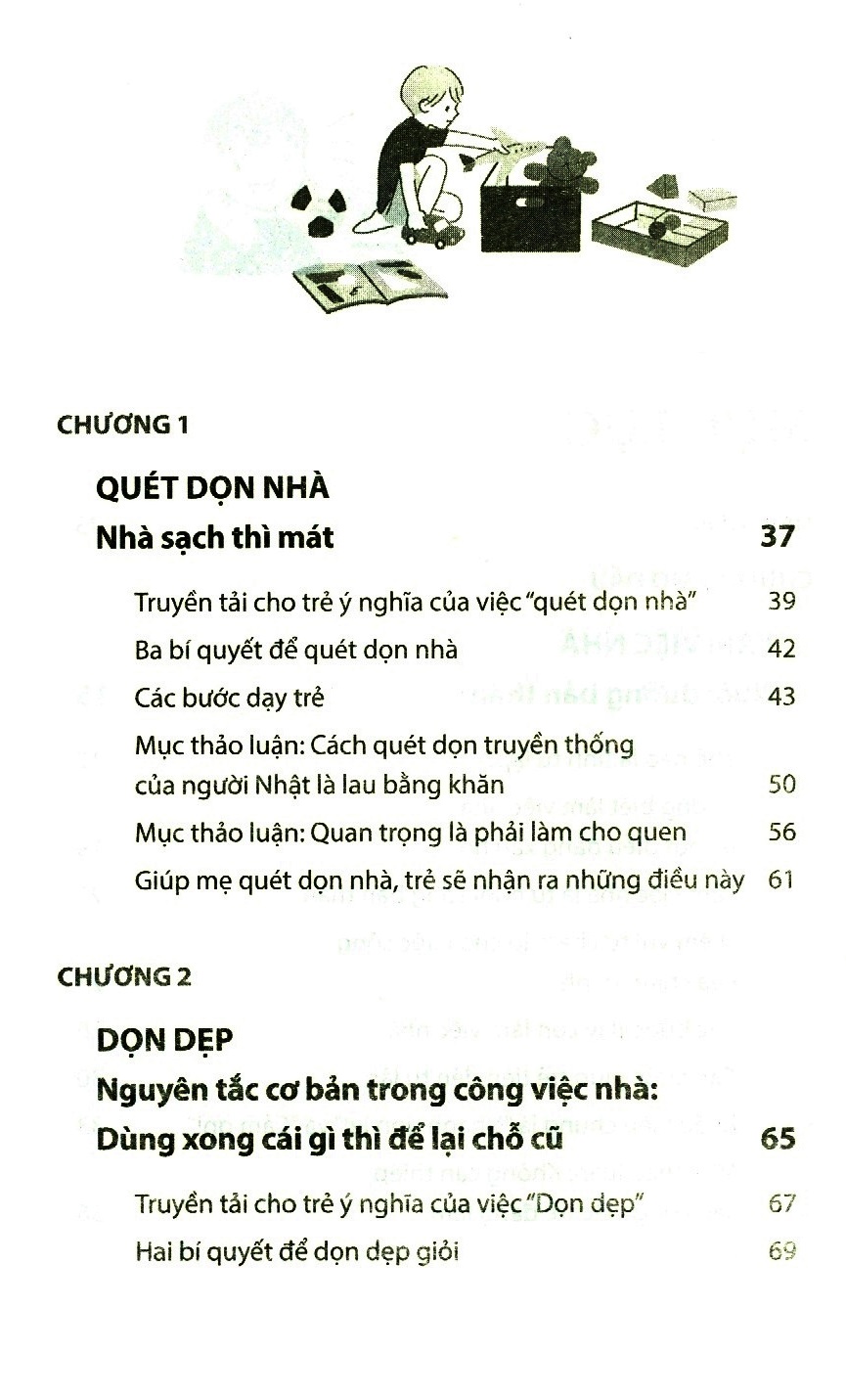 bộ nghệ thuật dạy con làm việc nhà của người nhật 1 - Ảnh 4