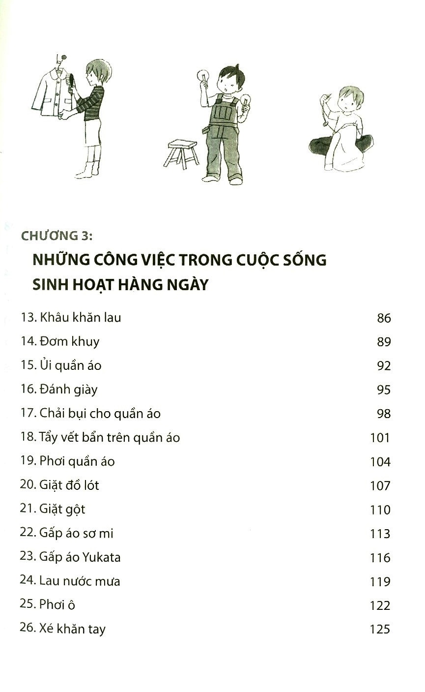 bộ nghệ thuật dạy con làm việc nhà của người nhật 2 - Ảnh 5