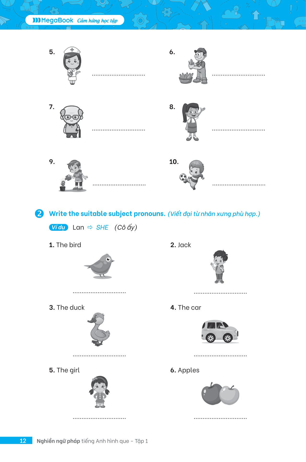 bộ nghiền ngữ pháp tiếng anh hình que - tập 1: cơ bản - Ảnh 13